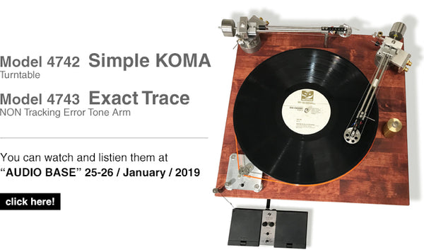 47 Laboratory Model 4742 Simple KOMA Turntable
