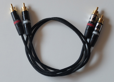 Sparkler Audio model S203 ― RCA Pin Line Cable (for analog signal)