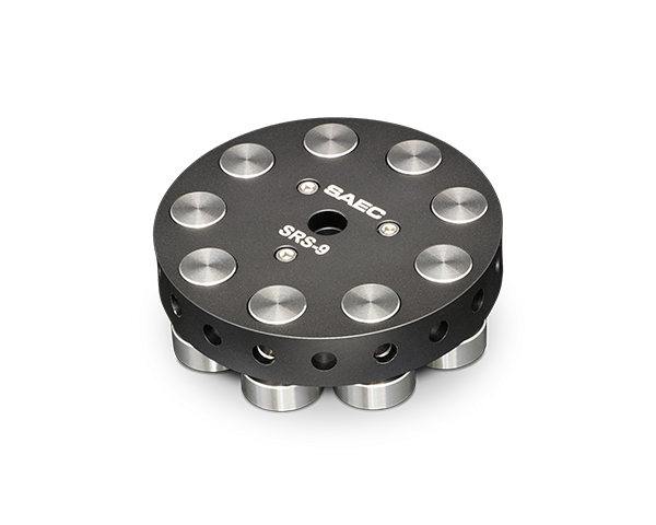 SAEC SRS-9 High-performance record stabilizer equipped with SVM (Suppress Vibration Material) mechanism.