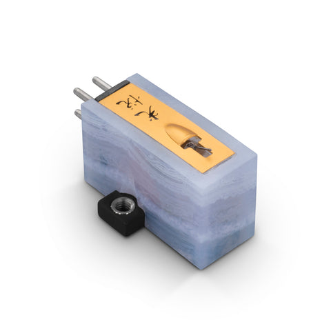Koetsu Blue Lace Agate Platinum Diamond Cantilever Cartridge